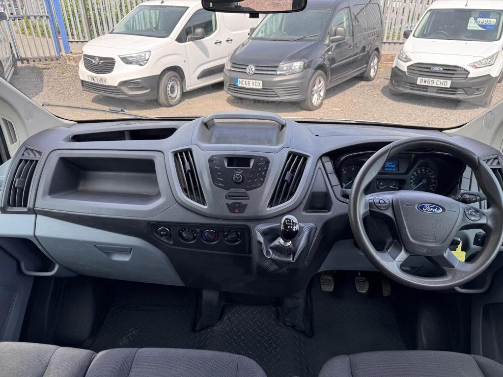 FORD TRANSIT TIPPER 2.0 350 EcoBlue Double Cab. Twin Rear Wheels. NO VAT. Grey Metallic. 2020