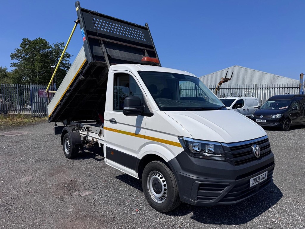 VOLKSWAGEN CRAFTER 2.0 TDI CR35 Startline Tipper. 140BHP.1 Owner.  2021