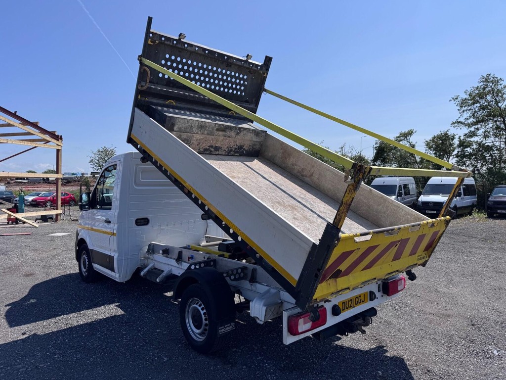 VOLKSWAGEN CRAFTER 2.0 TDI CR35 Startline Tipper. 140BHP.1 Owner.  2021
