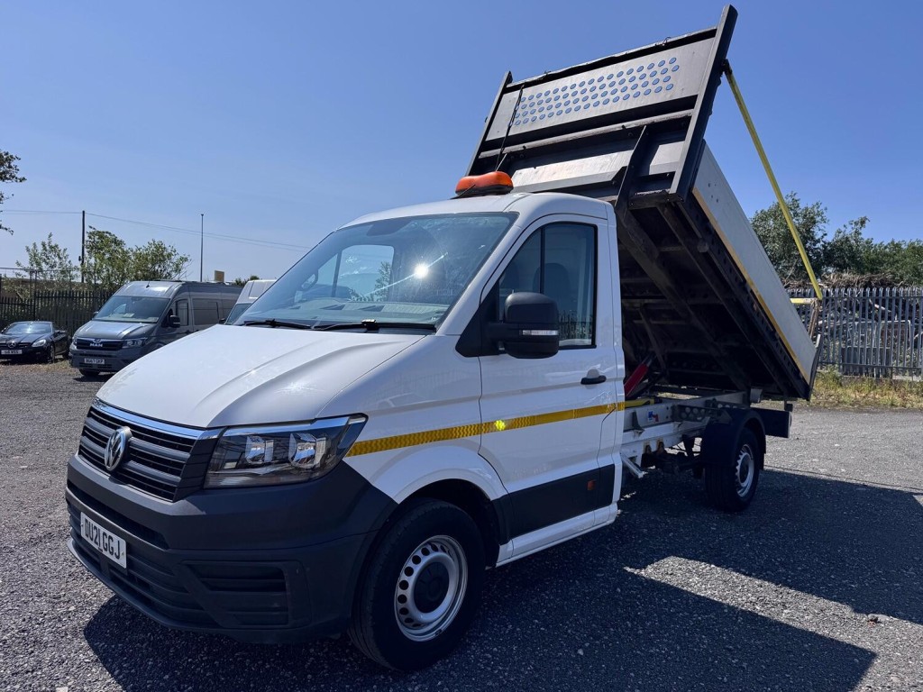 VOLKSWAGEN CRAFTER 2.0 TDI CR35 Startline Tipper. 140BHP.1 Owner.  2021