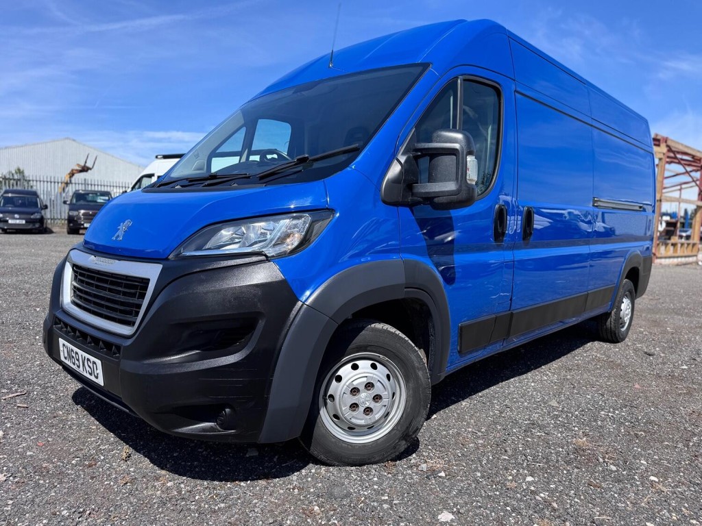 View PEUGEOT BOXER Professional 2.0 Blue HDI LWB Van. L3H2. FSH. NAV. AC. Cruise