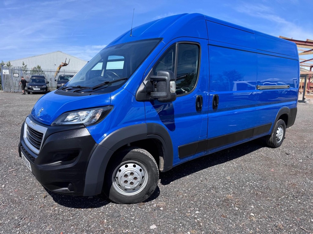 View PEUGEOT BOXER Professional 2.0 Blue HDI LWB Van. L3H2. FSH. NAV. AC. Cruise