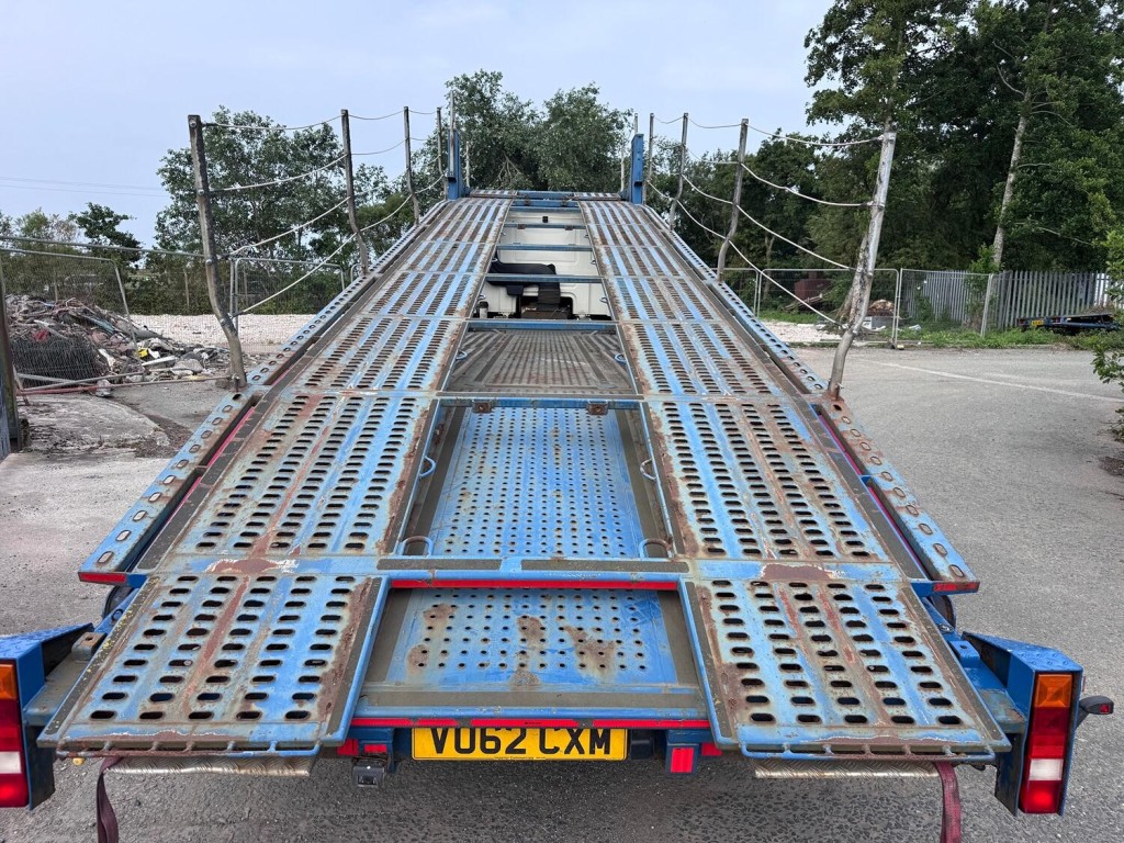 DAF CF 75 310 6x2 + Belle 5 Car Transporter Body. Scissor Deck.  Manual Winch. Long MOT. 2012