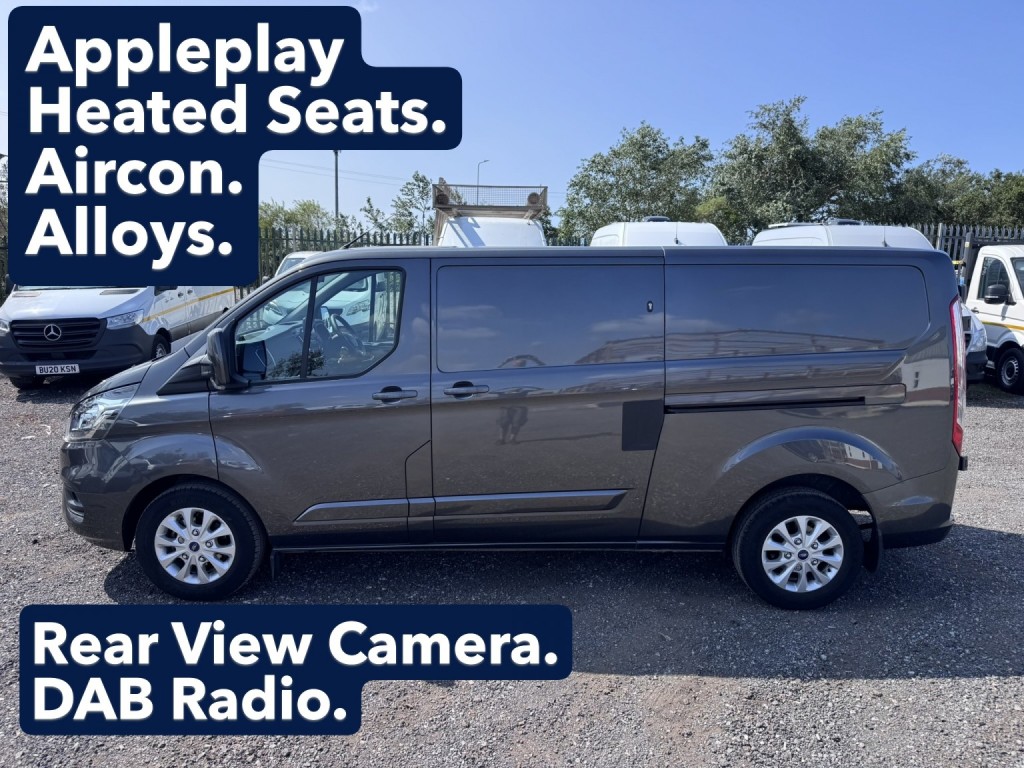 FORD TRANSIT CUSTOM 2.0 Transit Custom Limited Van 300 L2 2.0L EcoBlue 130PS FWD 6 Speed Manual 2023