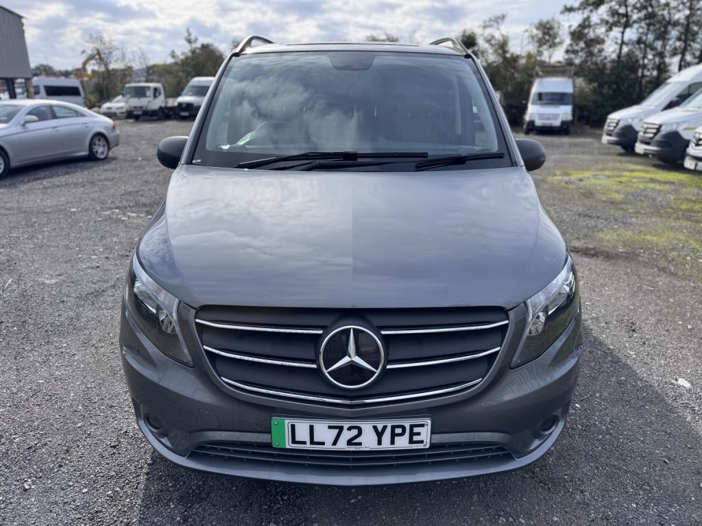 MERCEDES-BENZ EVITO 116 e 66kWh Premium LWB Electric Van. 17996 Miles. Leather. Appleplay. AC 2023