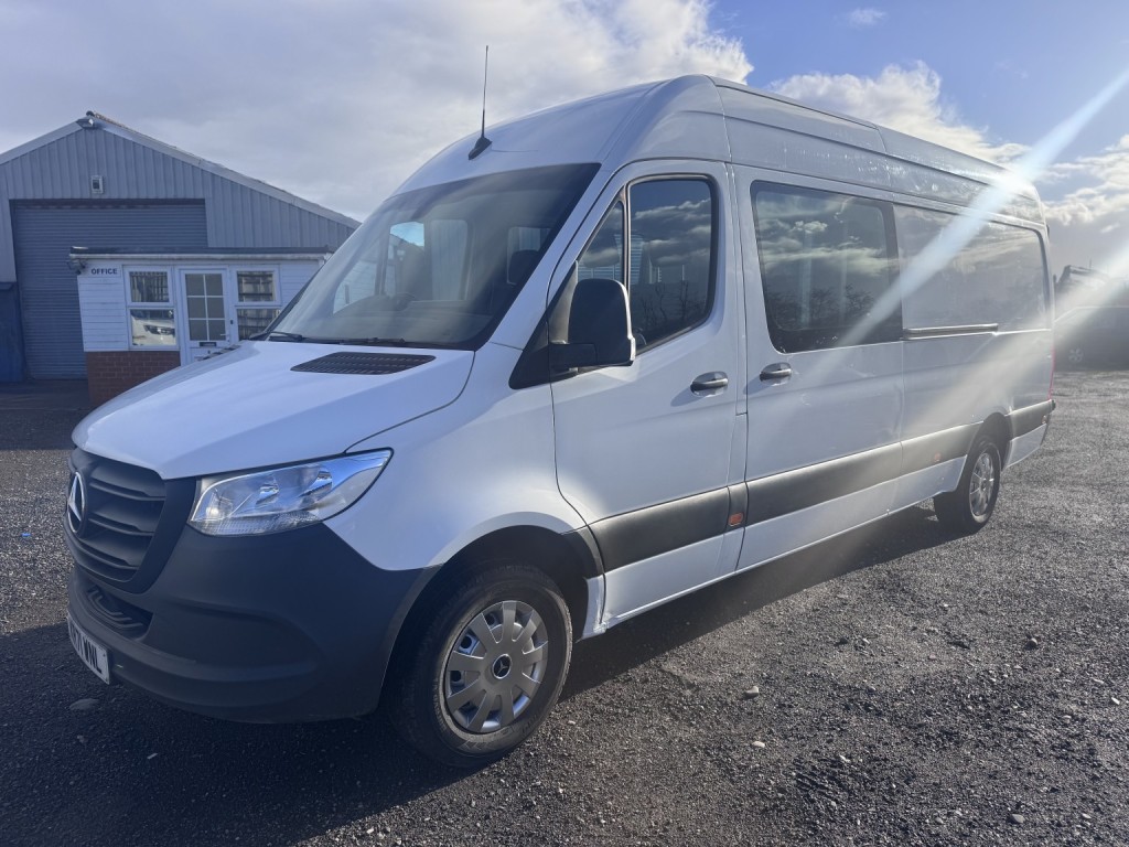 View MERCEDES-BENZ SPRINTER 2.1 314 CDI Progressive LWB Panel Van. FSH. Appleplay. Cruise. Reverse Cam. 