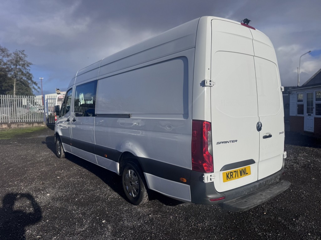 View MERCEDES-BENZ SPRINTER 2.1 314 CDI Progressive LWB Panel Van. FSH. Appleplay. Cruise. Reverse Cam. 