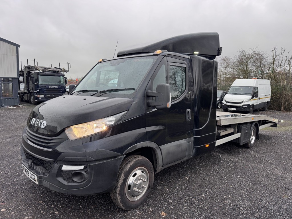 View IVECO DAILY 50-180 Recovery Truck. Sleeper Cab.  Winch. Aluminium deck. 