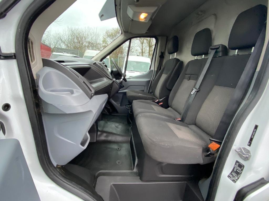 FORD TRANSIT TDCi 125 L3H3 Glass Carrier Van . FSH .  LWB Hi Roof Van.  2015