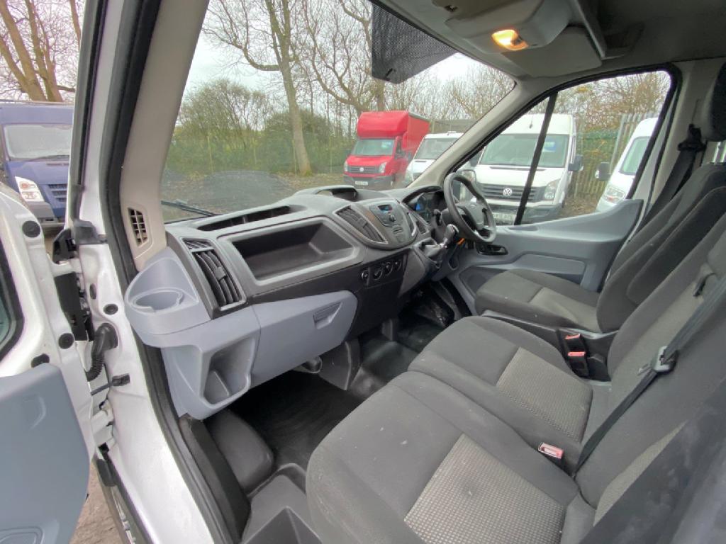FORD TRANSIT TDCi 125 L3H3 Glass Carrier Van . FSH .  LWB Hi Roof Van.  2015