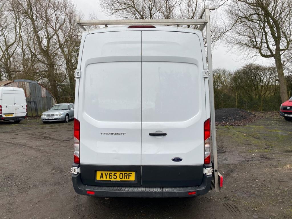 FORD TRANSIT TDCi 125 L3H3 Glass Carrier Van . FSH .  LWB Hi Roof Van.  2015