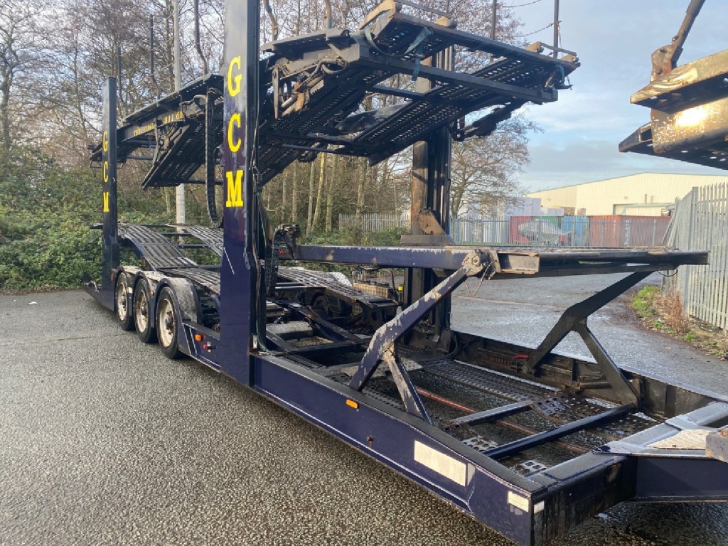 SCANIA P SERIES  420 4x2 Auto with Transporter Engineering Evo 4 Car Transporter. 2008