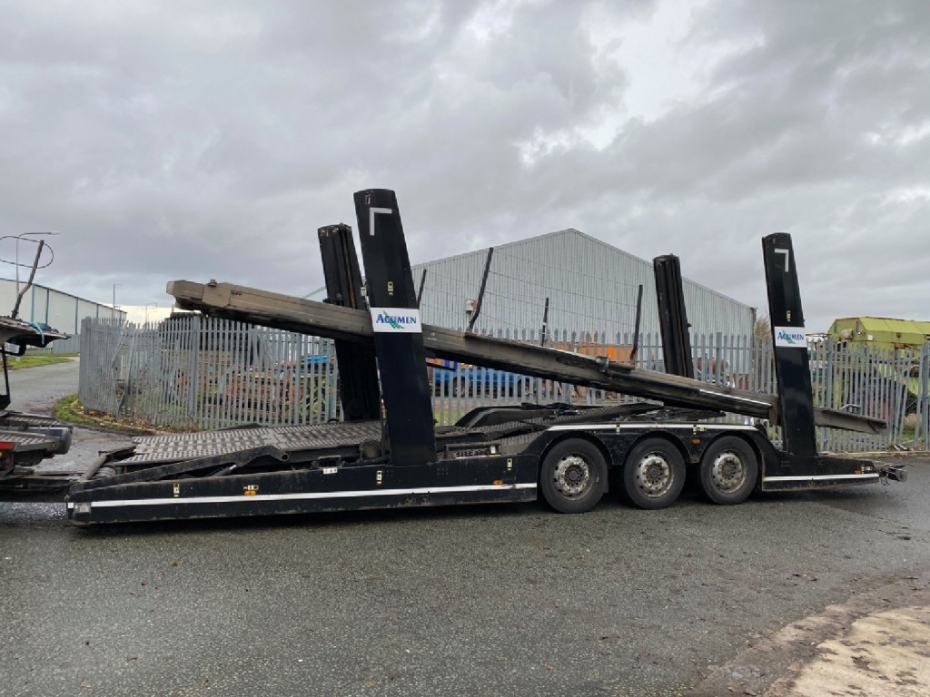 DAF CF 85 440 6x2 EURO 6  - Lohr EHR 300 Tri- axle Car Transporter. 2015