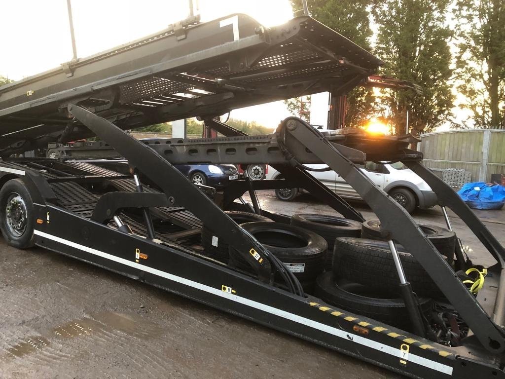 SCANIA P SERIES  P440 6x2 + LOHR CAR TRANSPORTER 2013