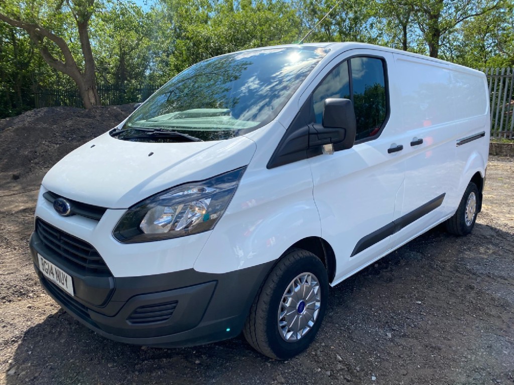 FORD TRANSIT Custom 2.2TDCi ECOnetic 290 L2H1 LWB Diesel Van 116k 2014