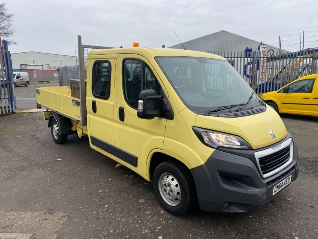 PEUGEOT BOXER Double Cab Dropside Tipper. 42000Miles 2014