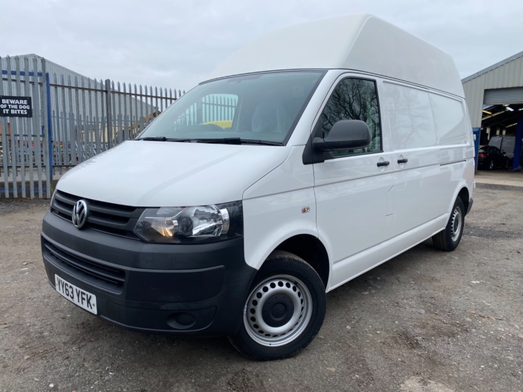VOLKSWAGEN TRANSPORTER T32 LWB HIGH ROOF VAN. ONLY 73K. FSH. 2014