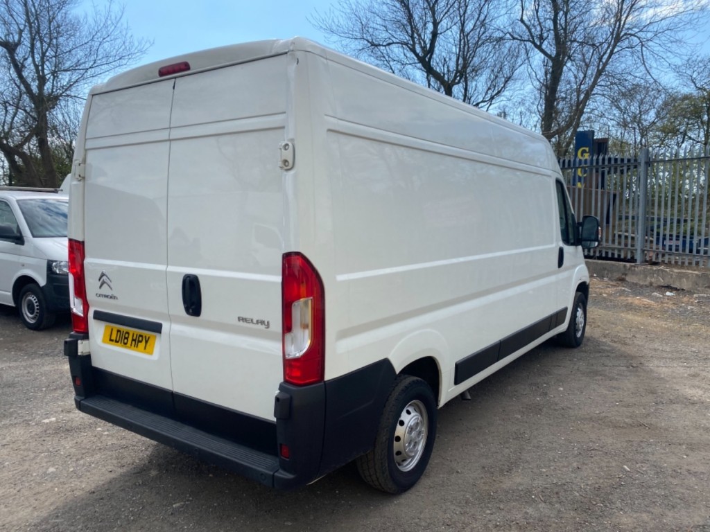CITROEN RELAY 2.0BlueHDi LWB L3H2 Enterprise. Euro 6. 34000 Miles. AC, NAV. 2018