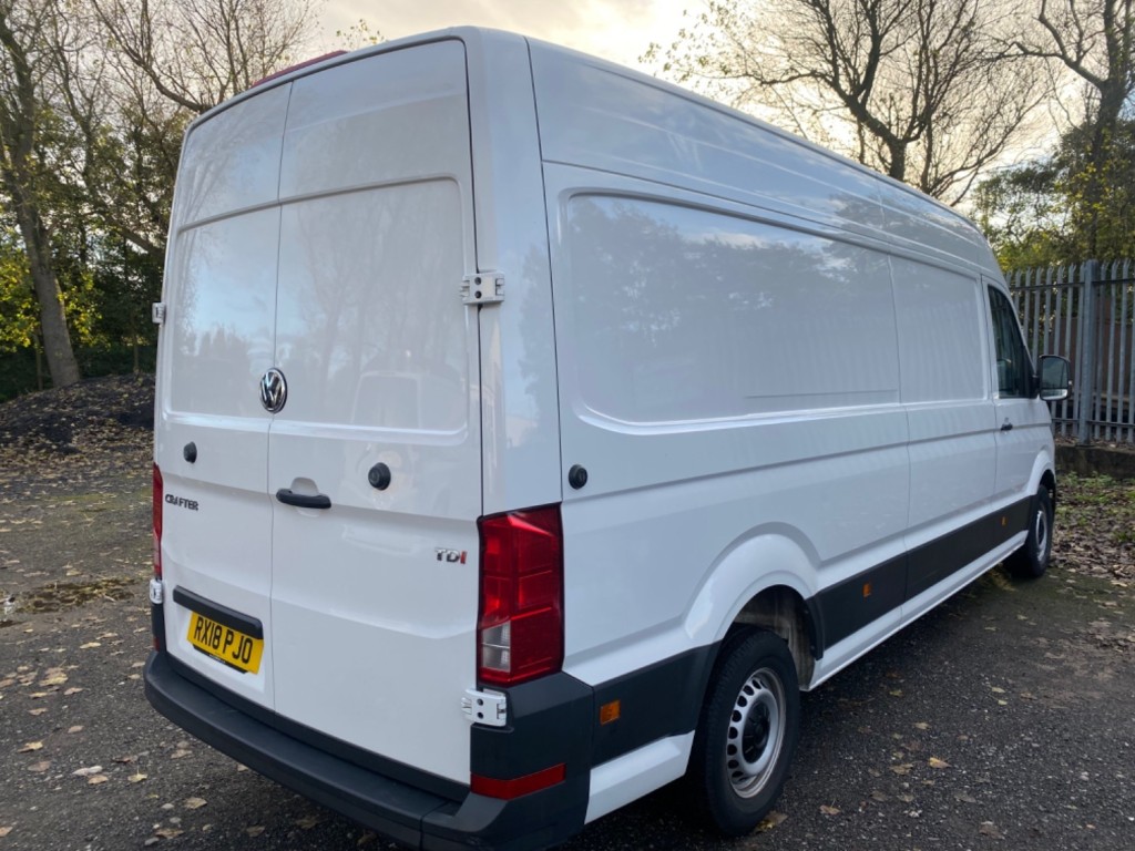 VOLKSWAGEN CRAFTER CR35 TDI LWB STARTLINE 140BHP 2018