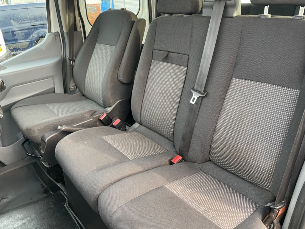 FORD TRANSIT 2.2TDCi Double Cab Tipper. 350 L3 Double Rear Wheels 2015