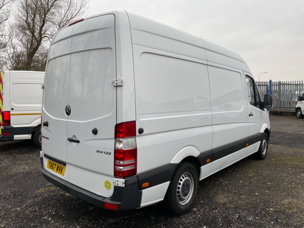 MERCEDES-BENZ SPRINTER 314CDI EURO 6 MWB PANEL VAN. 2017