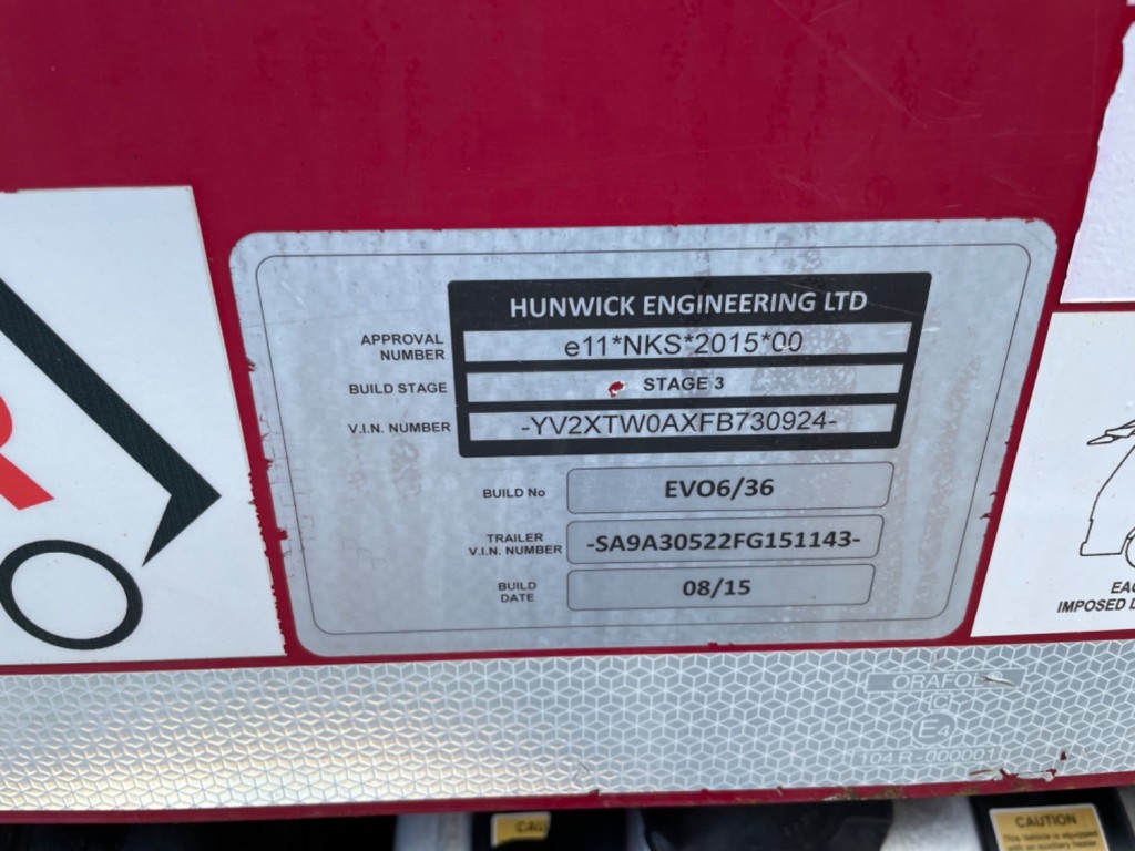 VOLVO FM FM420 6X2R TRANSPORTER ENGINEERING EVO 6 2015