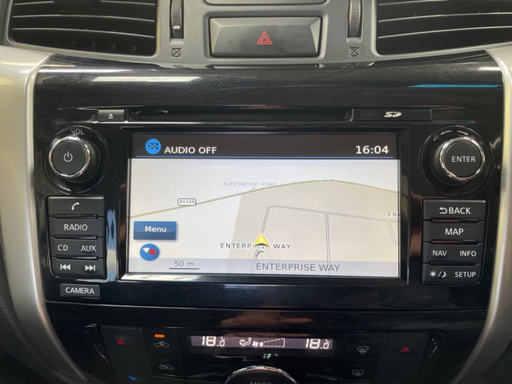 NISSAN NAVARA DCI N-CONNECTA 4X4 Double Cab Pickup.  Satnav. AC. B-tooth. 69k 2017