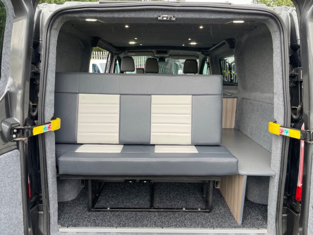 FORD TRANSIT CUSTOM 290 SPORT 155BHP. Leather. NAV. DAB. CAM. New build. 2015