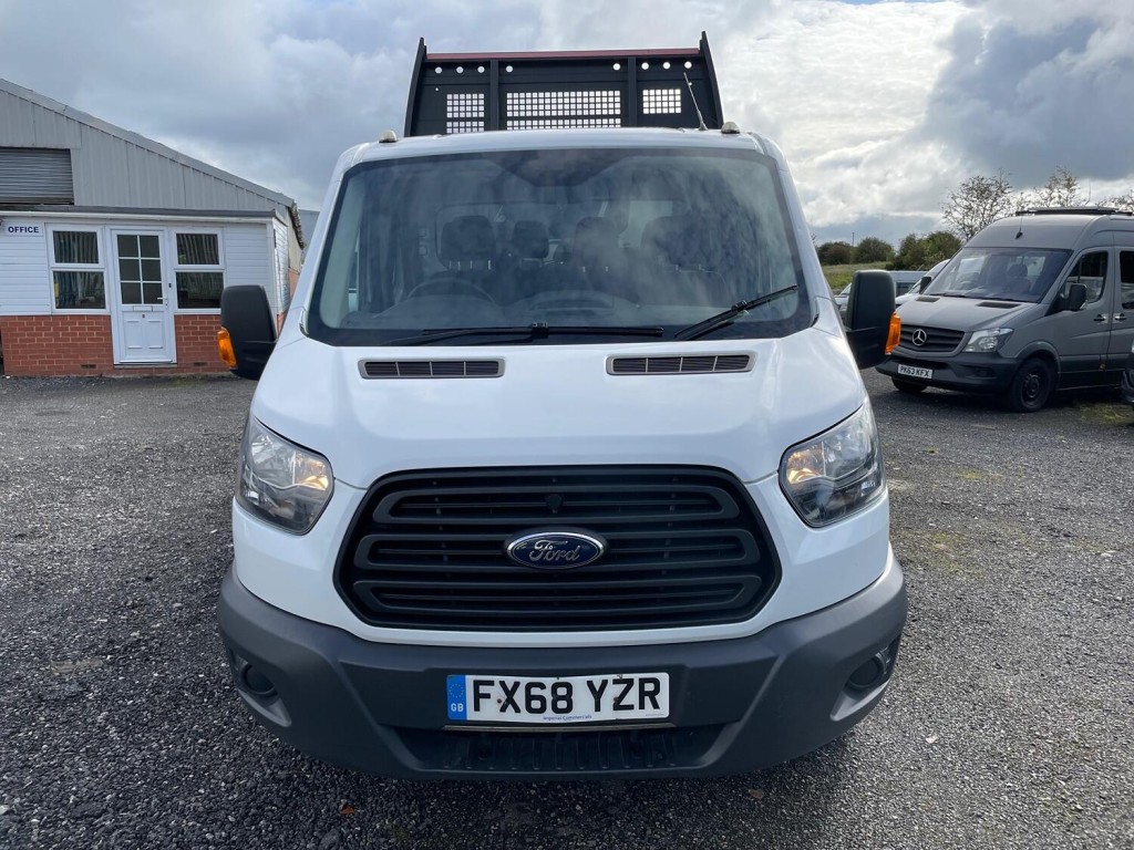 FORD TRANSIT 2.0 350 EcoBlue Double Cab One Stop  Tipper. FSH. EURO 6. 2018
