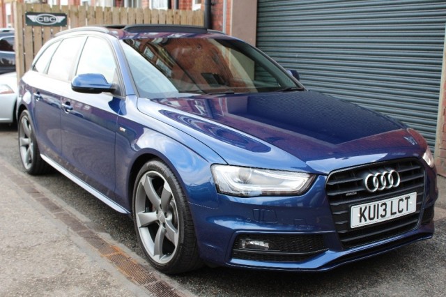 AUDI A4 AVANT AVANT TDI QUATTRO S LINE BLACK EDITION