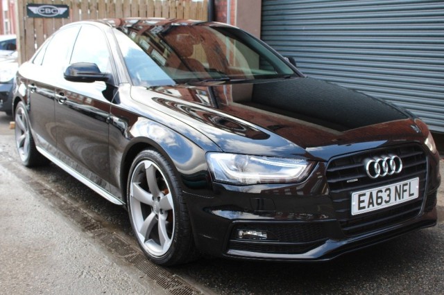 AUDI A4 TDI QUATTRO S LINE BLACK EDITION S-S