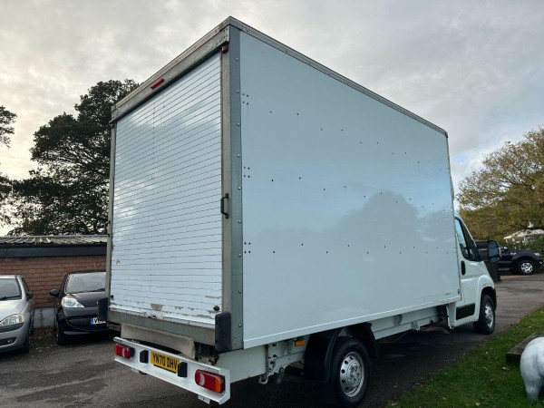 View PEUGEOT BOXER 2.2 BLUE HDI  335 Plus - TWO OWNERS - EURO 6 ULEZ COMPLIANT -   PLUS VAT -