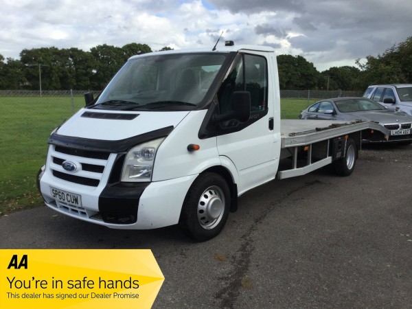 View FORD TRANSIT 460  DRW RECOVERY - BEAVERTAIL TRUCK - 3.2 200 BHP - PLUS VAT -