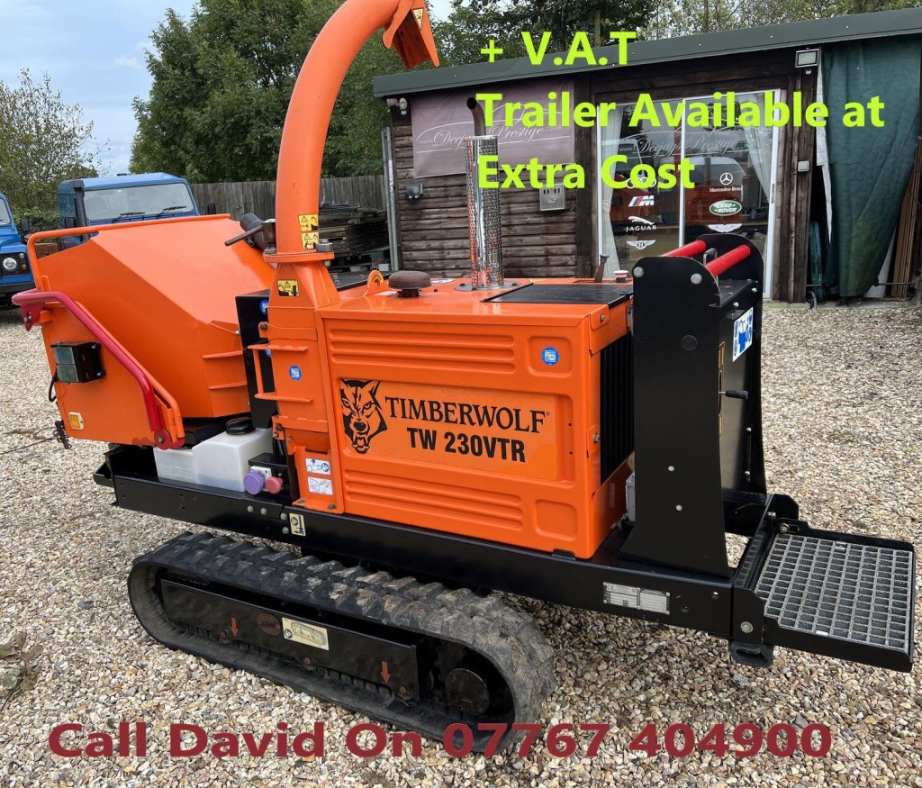 View KUBOTA B2230 Timberwolf TW230 VTR Tracked Chipper