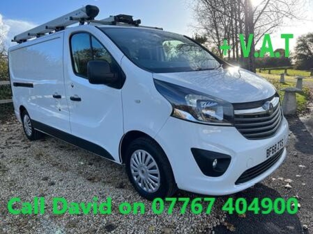 View VAUXHALL VIVARO 1.6 CDTi 2900 BiTurbo ecoTEC Sportive