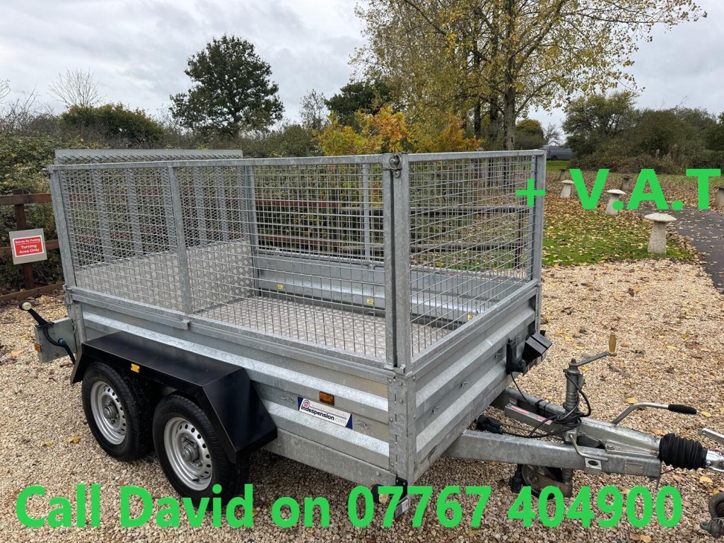 View FORD TRANSIT Indespention High Mesh Sided Trailer