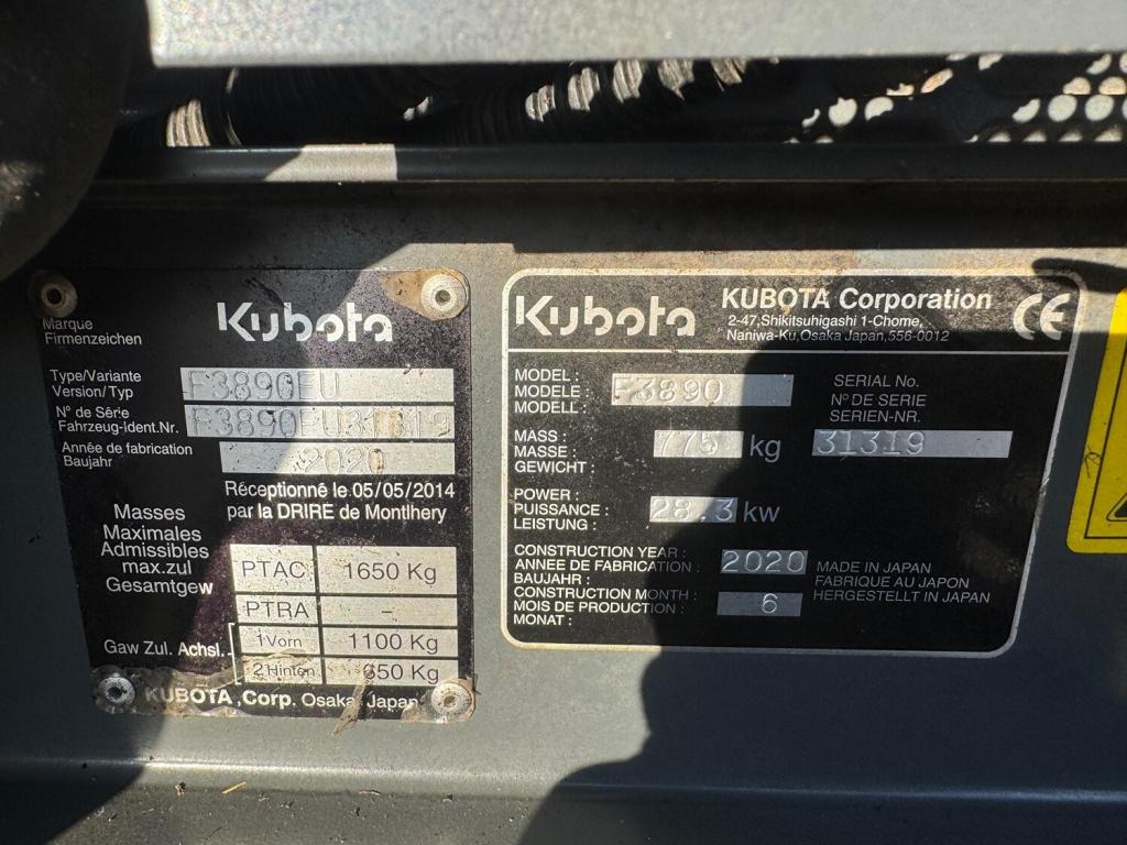 KUBOTA F3890