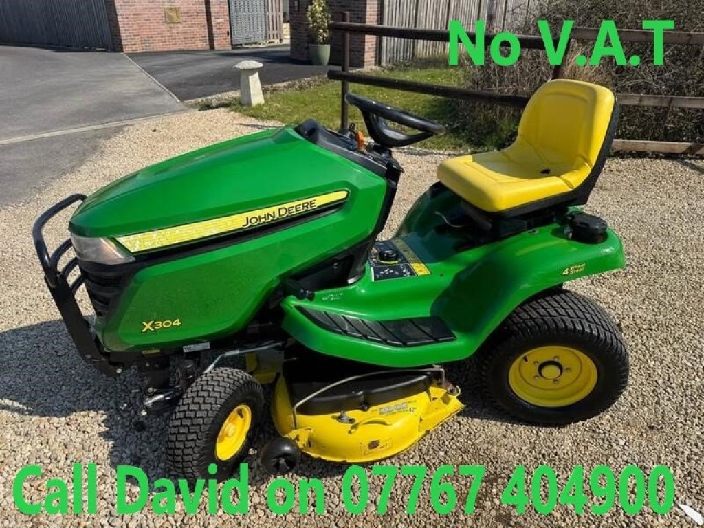 View JOHN DEERE GATOR X304 John Deere Ride On Mower