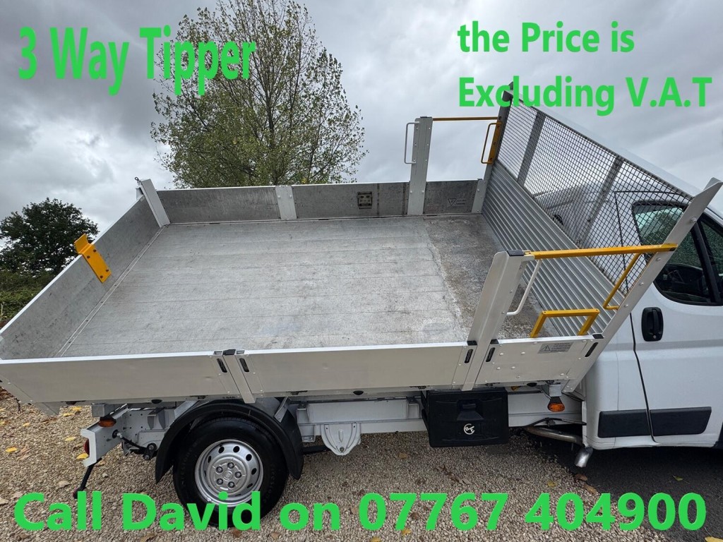 View FIAT DUCATO  Fiat Ducato 3 WAY Tipper Cab 2.3 35 130 