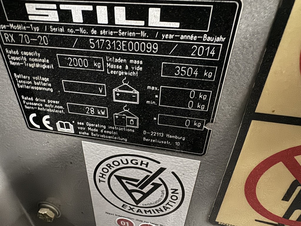 View FORD COURIER Still RX70-20 Fork Lift