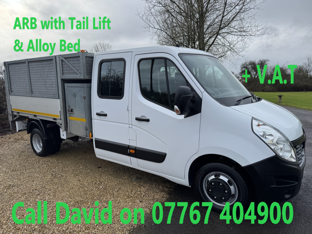 RENAULT MASTER 2.3 Chassis Double Cab RWD LLL35TW ENERGY dCi 145 Bu