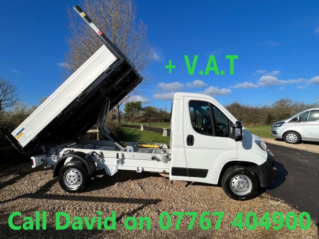 View CITROEN RELAY 35 L2 TIPPER BLUE HDI