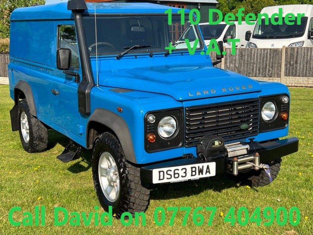 View LAND ROVER DEFENDER 110 TD HARD TOP