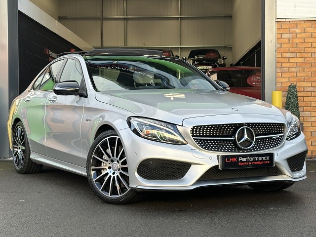 MERCEDES-BENZ C CLASS 3.0 C43 V6 AMG (Premium Plus) Saloon 4dr Petrol G-Tronic+ 4MATIC Euro 6 (s/s) (367 ps) (2016/66)