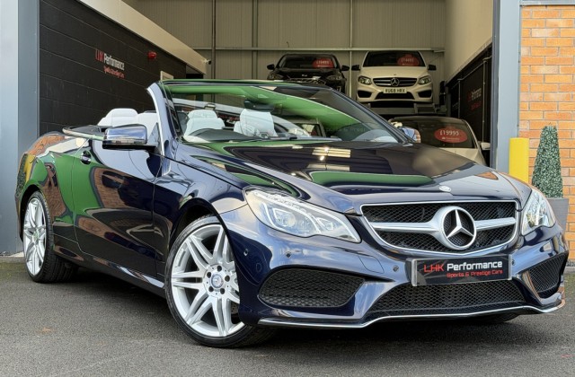 MERCEDES-BENZ E CLASS 3.0 E350d V6 BlueTEC AMG Sport Cabriolet 2dr Diesel G-Tronic+ Euro 6 (s/s) (252 ps) (2014/64)