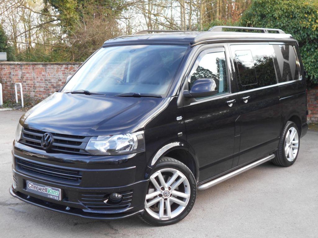 View VOLKSWAGEN TRANSPORTER T32 2.0 BiTDI 180bhp SWB KOMBI Crew Cab Van *NO VAT* CAMPER POP ROOF