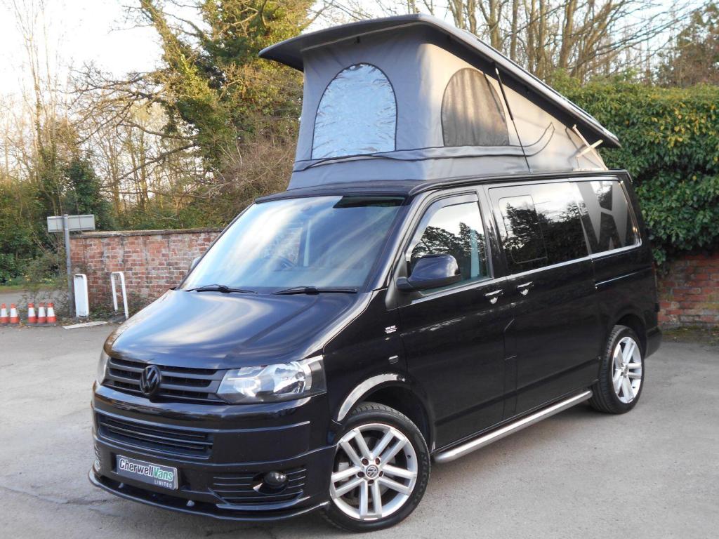 View VOLKSWAGEN TRANSPORTER T32 2.0 BiTDI 180bhp SWB KOMBI Crew Cab Van *NO VAT* CAMPER POP ROOF