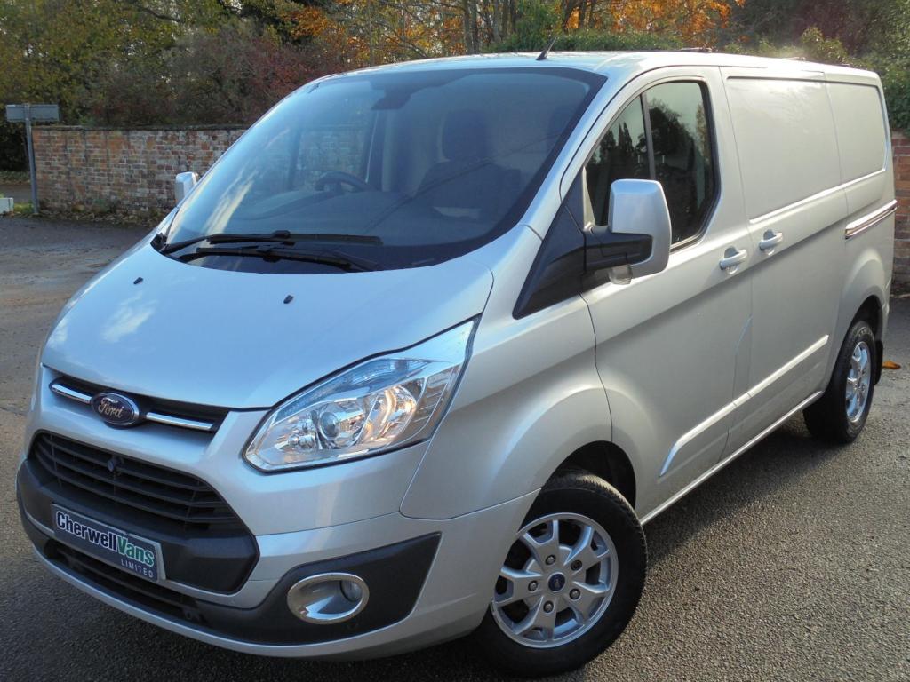 View FORD TRANSIT CUSTOM 2.2 TDCi 155bhp 270 SWB Limited Van *NO VAT* 53k MILES