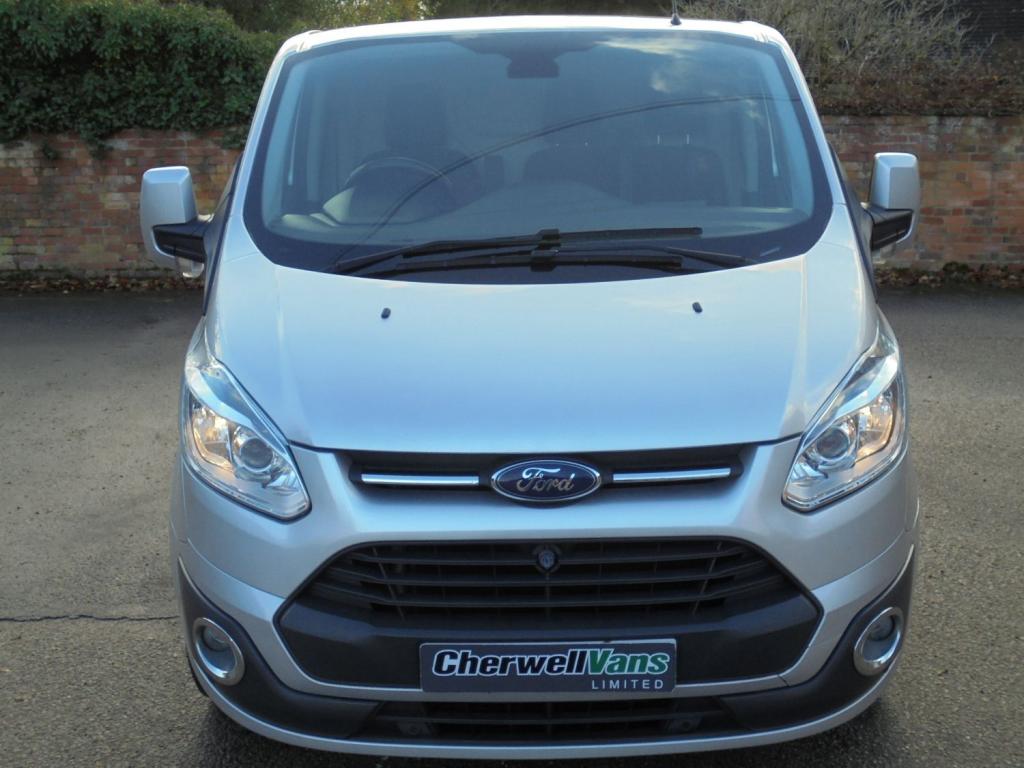 View FORD TRANSIT CUSTOM 2.2 TDCi 155bhp 270 SWB Limited Van *NO VAT* 53k MILES