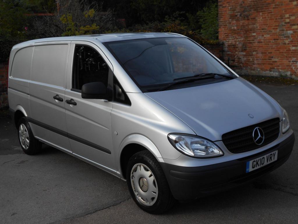 View MERCEDES-BENZ VITO 109 COMPACT 2.1 CDi SWB PANEL VAN *NO VAT* 152,000 MILES